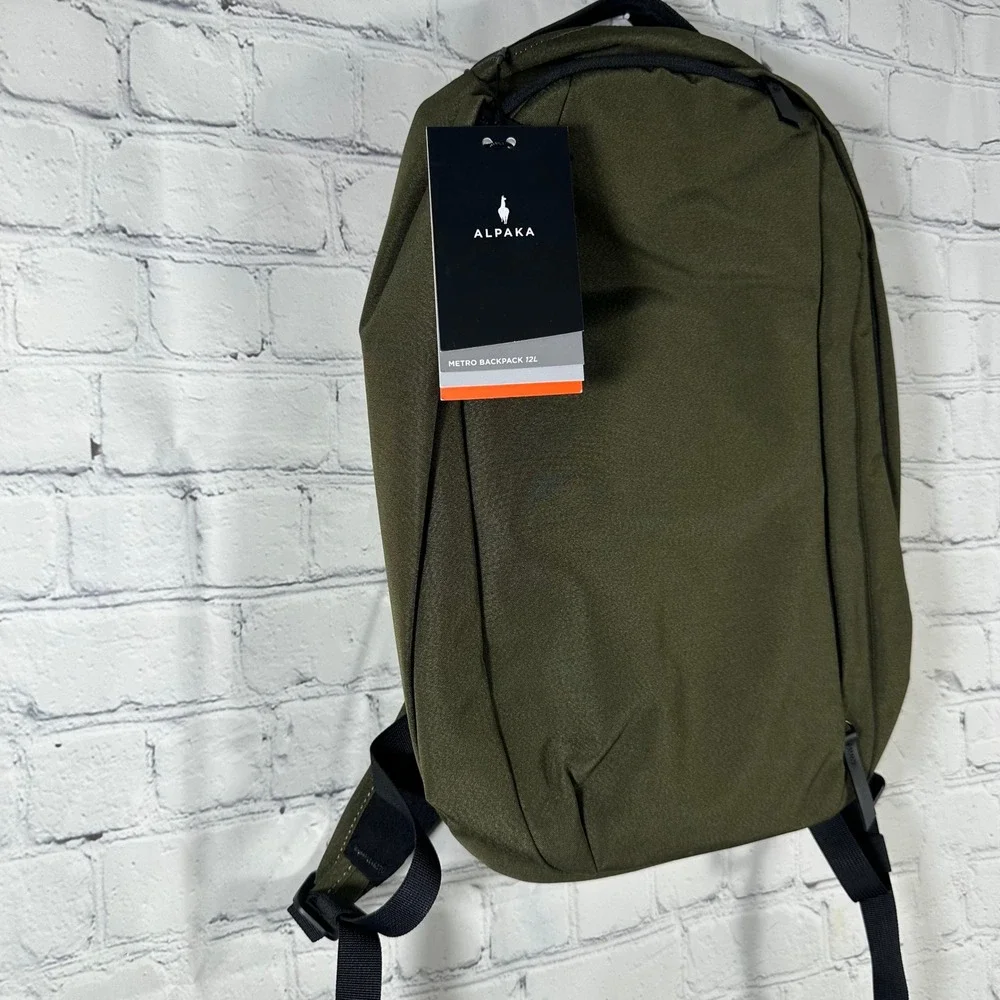 Alpaka Metro‎ Backpack 12L Olive Green Weatherproof 14